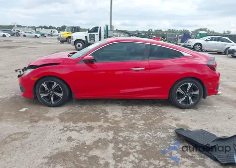 2016 Honda Civic Touring из США, поврежденный, VIN 2HGFC3B94GH355386